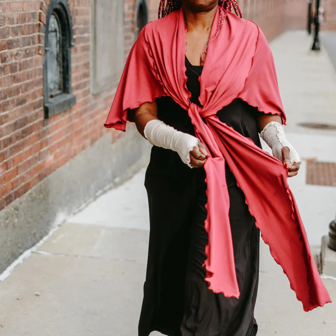 Angelrox Girly Wrap Skirt/Shawl/Vest/Top/Beach Cover - Two Colors Available