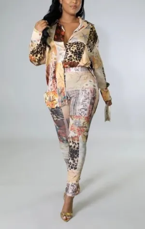 Animal Instinct 2 Piece Set