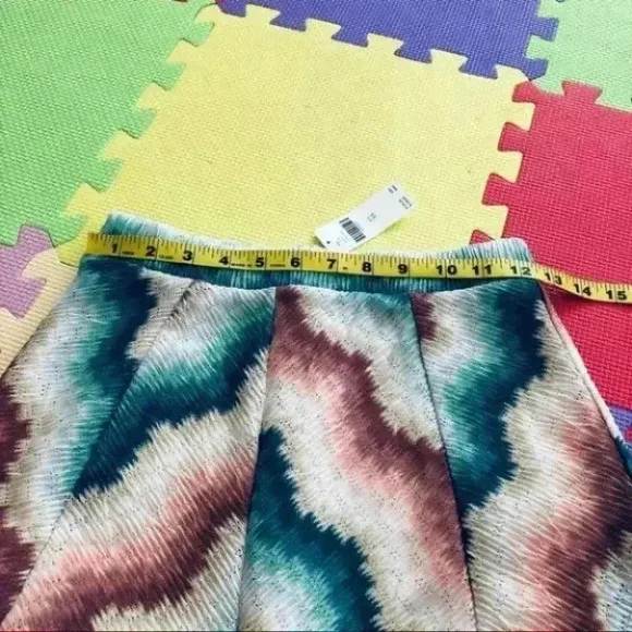 Anthropologie Maeve Maria Chevron Sweater Skirt Size XS