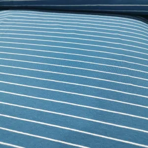 Art Gallery Jersey, Striped Sleek Mediterraneo