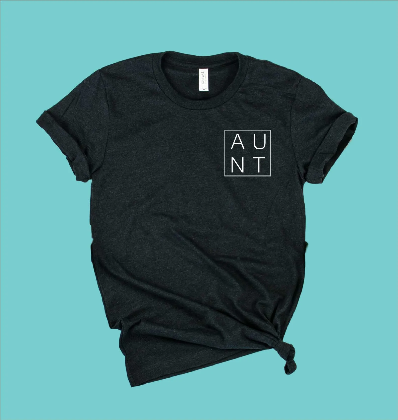 Aunt Box Logo Shirt | Aunt Shirts | Unisex Crew