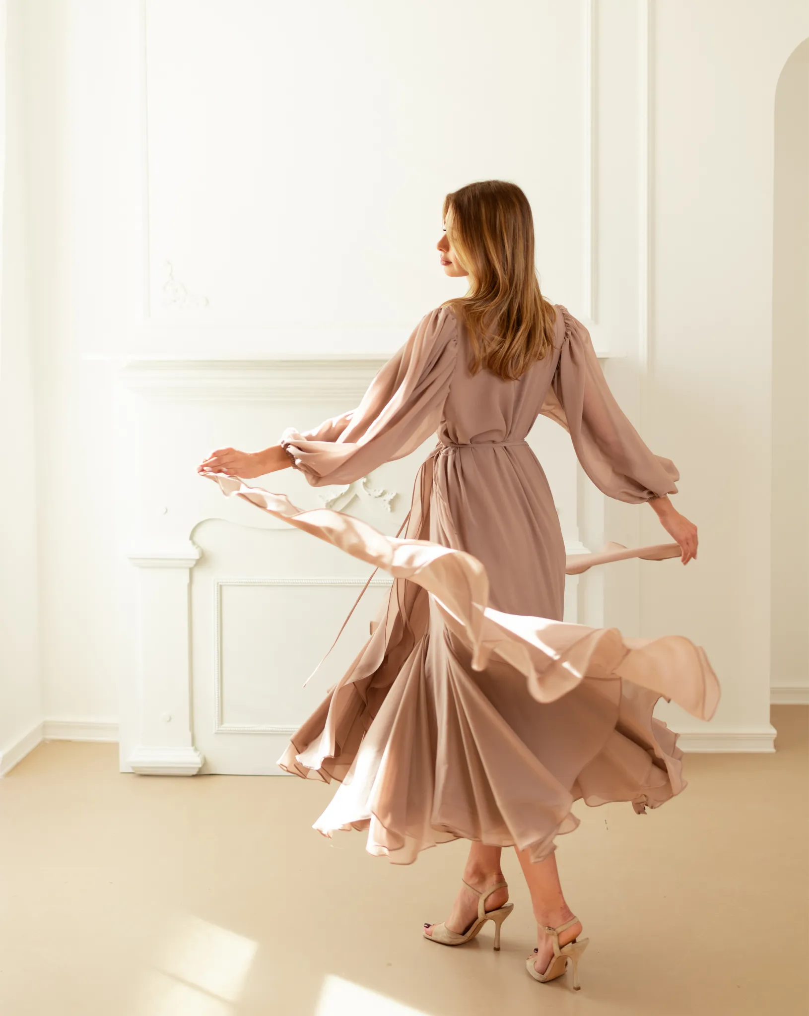 Aurora Long Sleeve Maxi Dress