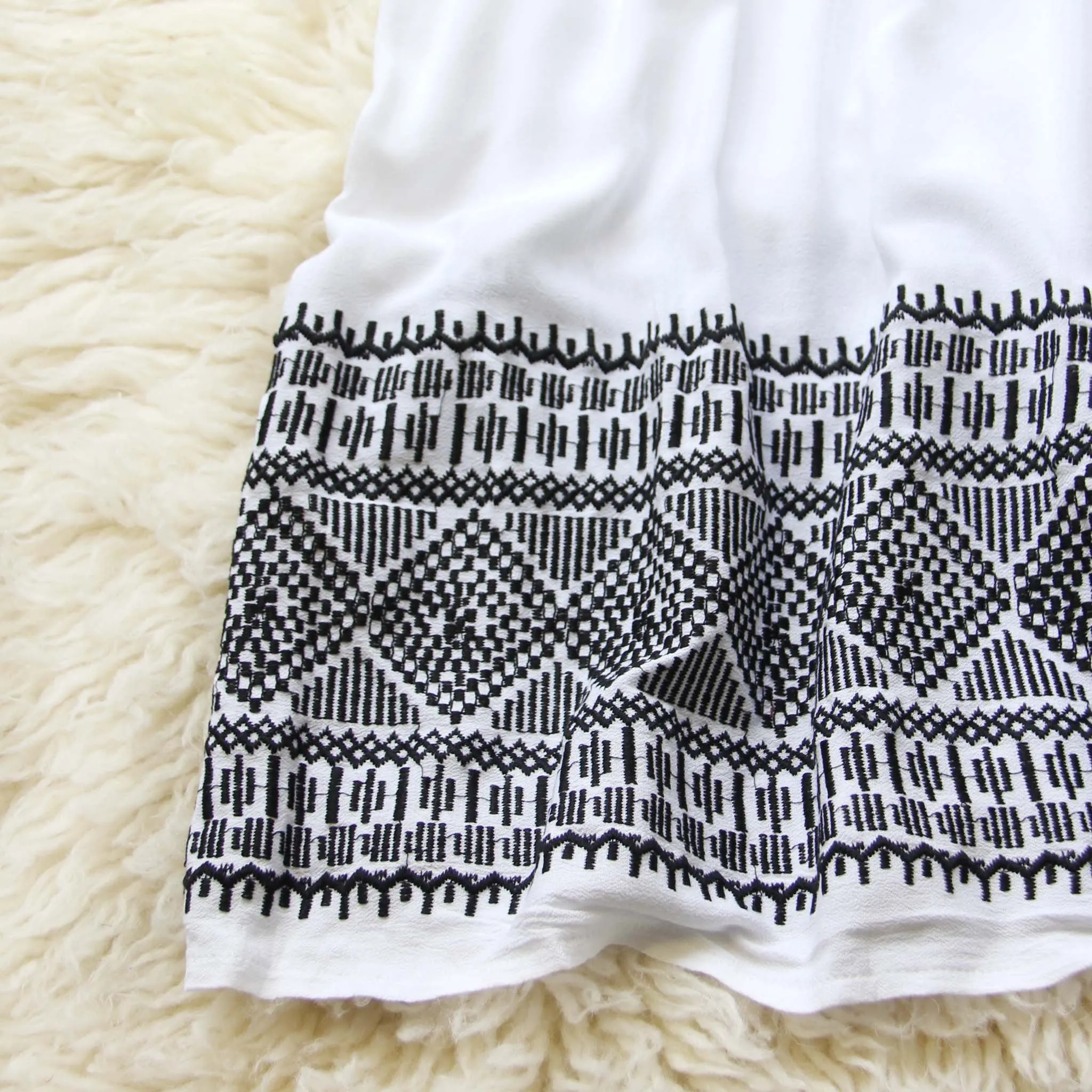 Austin Embroidered Tunic Dress