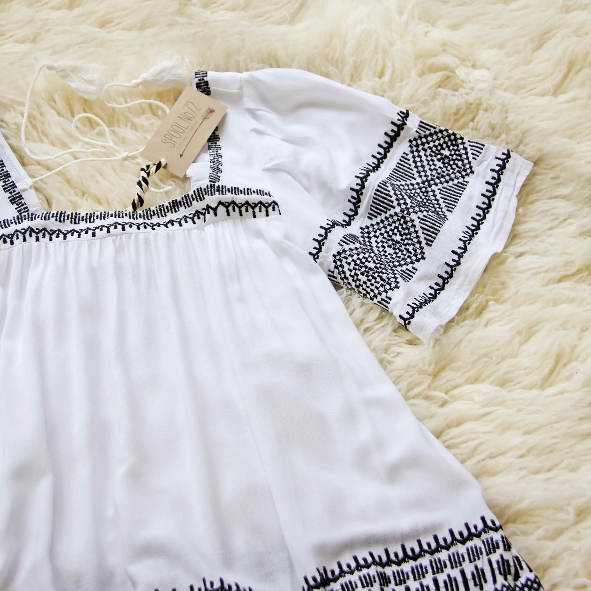 Austin Embroidered Tunic Dress
