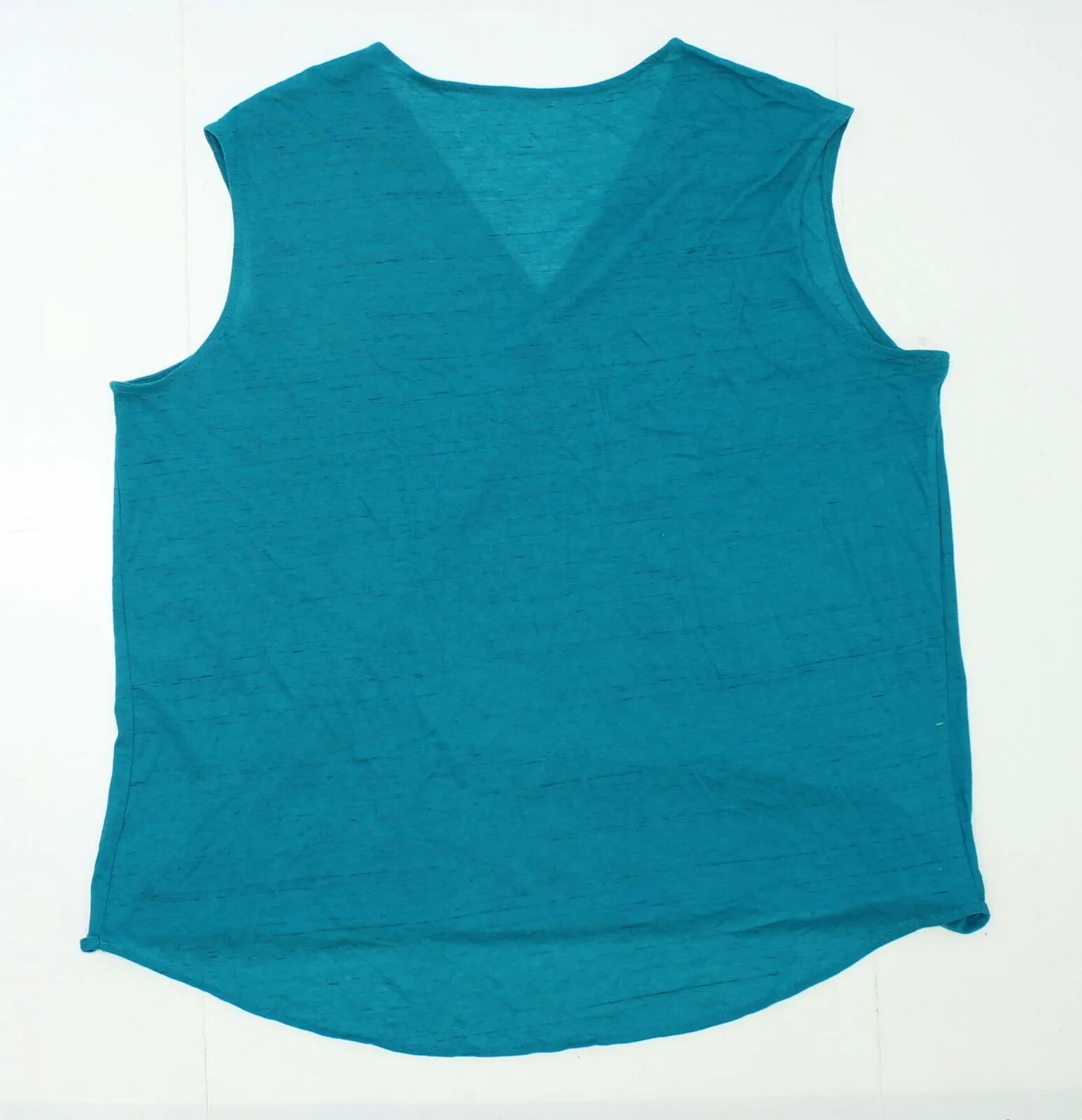 Ava & Viv Women's Plus Size Wrap Front Knit Top 2X Teal