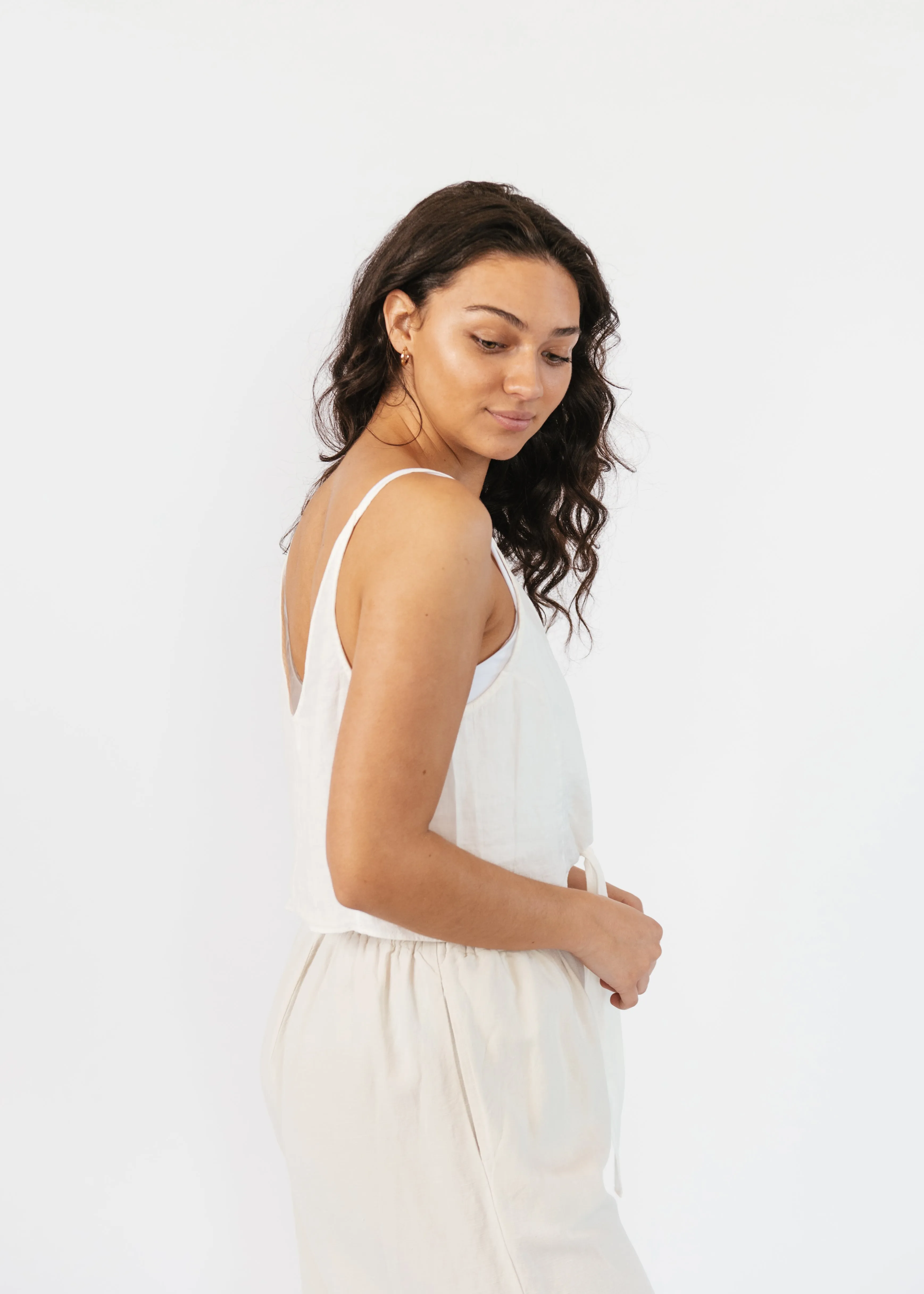 Ava Linen Top