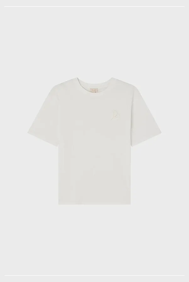 AVRIL WHITE SHORT SLEEVE TSHIRT