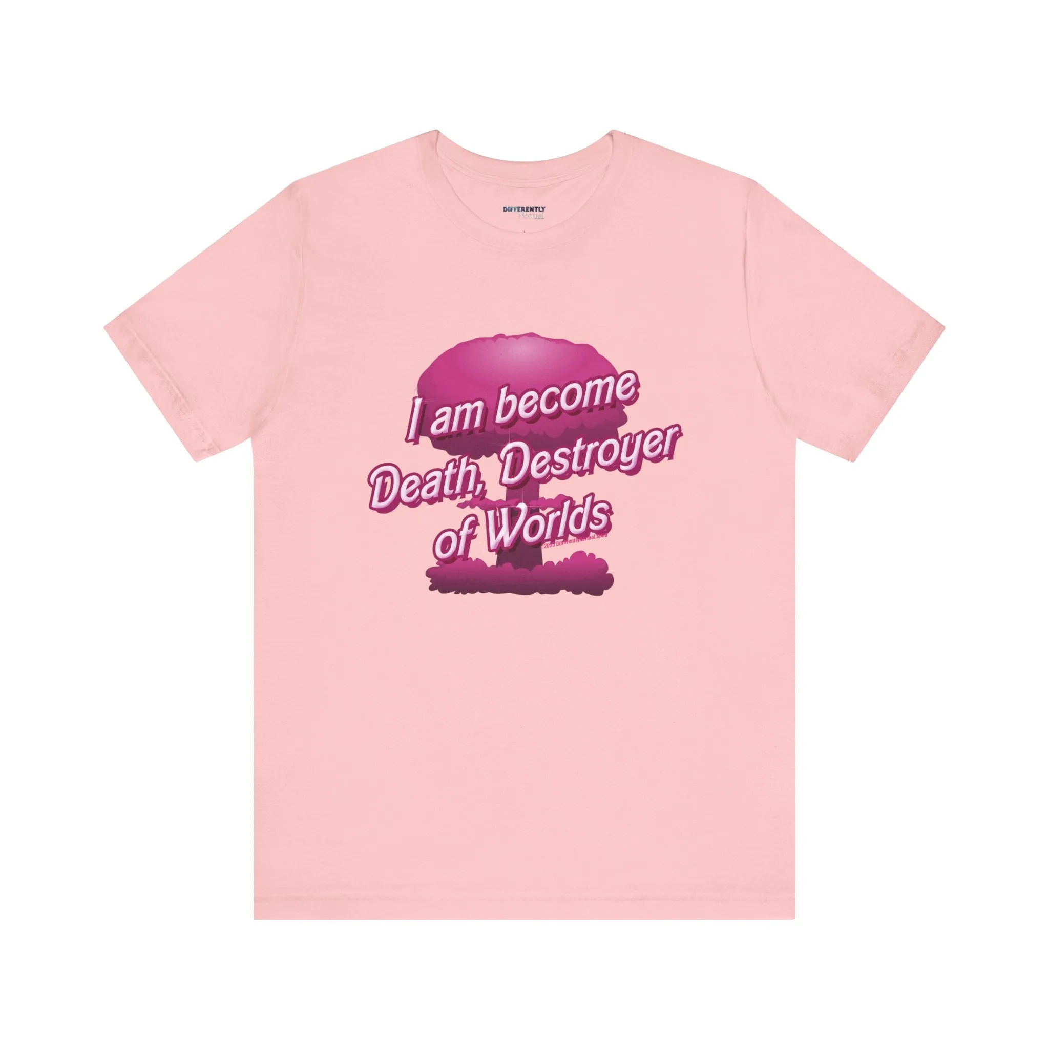Barbenheimer Pink Iconic Doll Nuke Explosion Tee