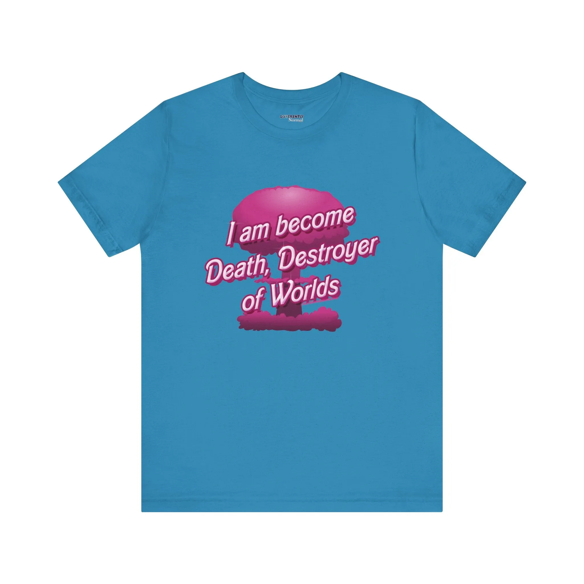 Barbenheimer Pink Iconic Doll Nuke Explosion Tee