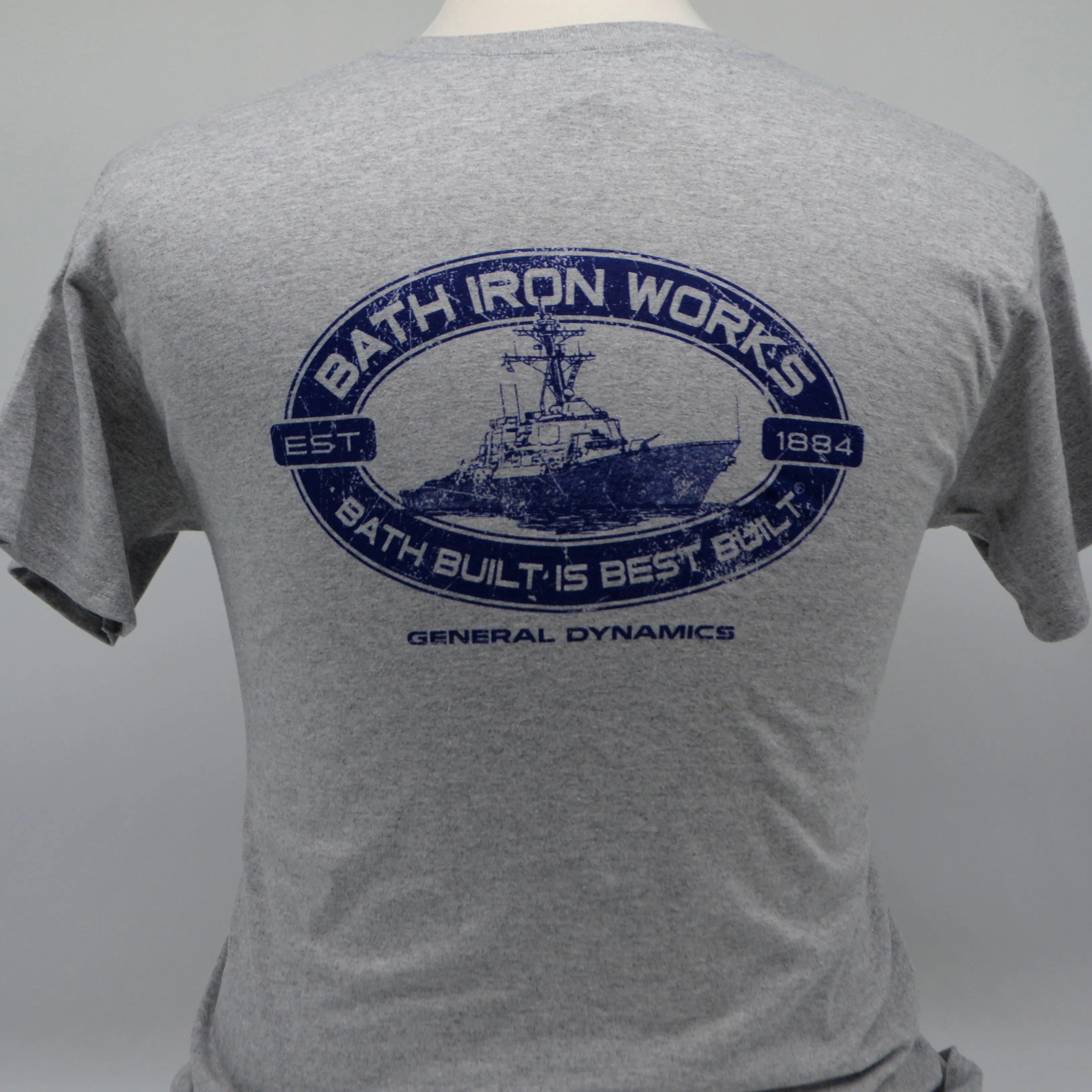 Bath Iron Works "Bath Built is Best Built" T-Shirt