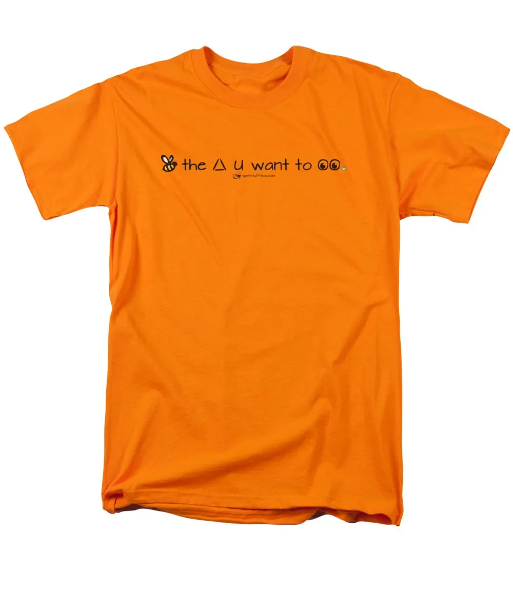 Bee The Chng You Want To See - Men's T-Shirt  (Regular Fit)