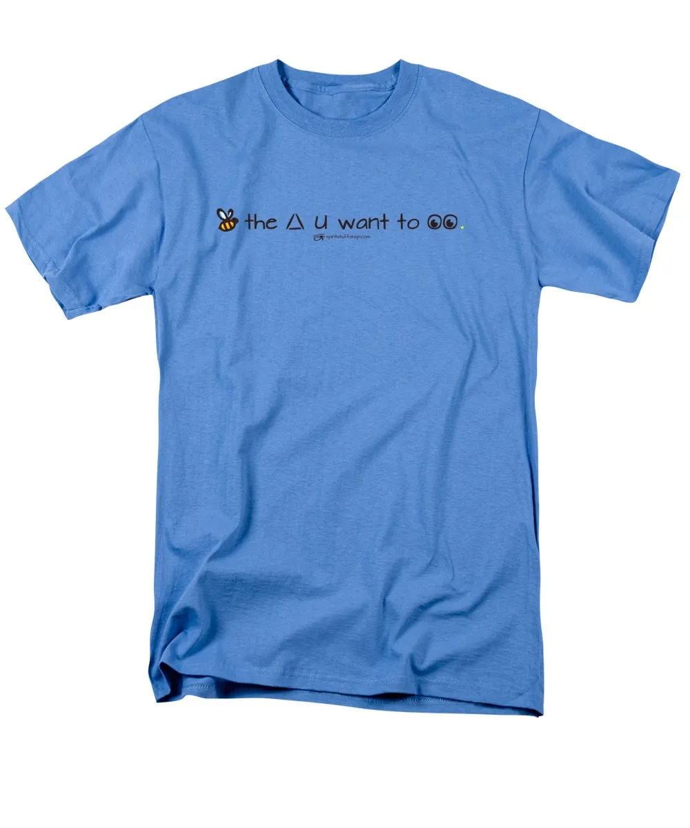 Bee The Chng You Want To See - Men's T-Shirt  (Regular Fit)