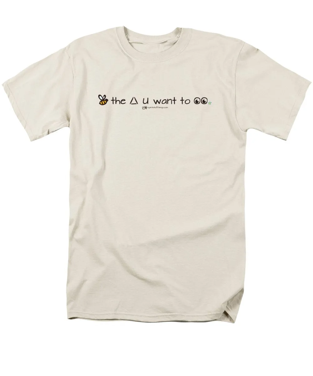 Bee The Chng You Want To See - Men's T-Shirt  (Regular Fit)