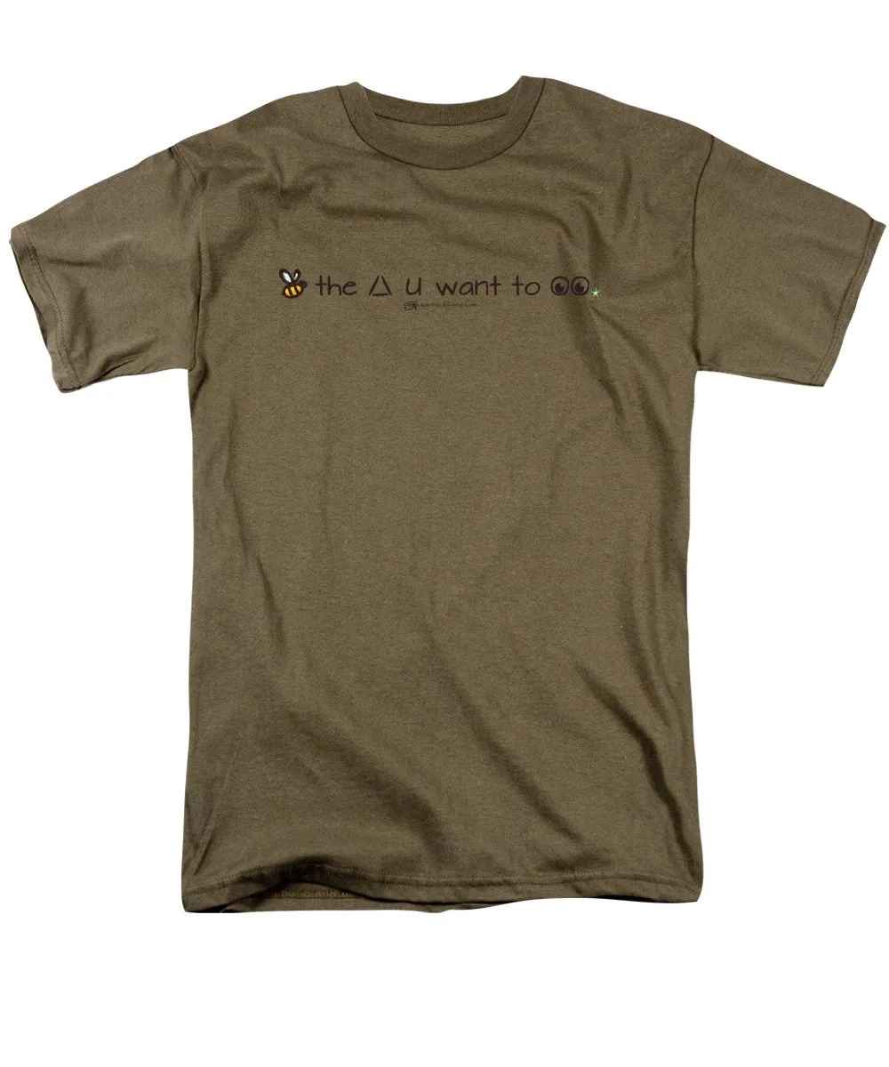 Bee The Chng You Want To See - Men's T-Shirt  (Regular Fit)