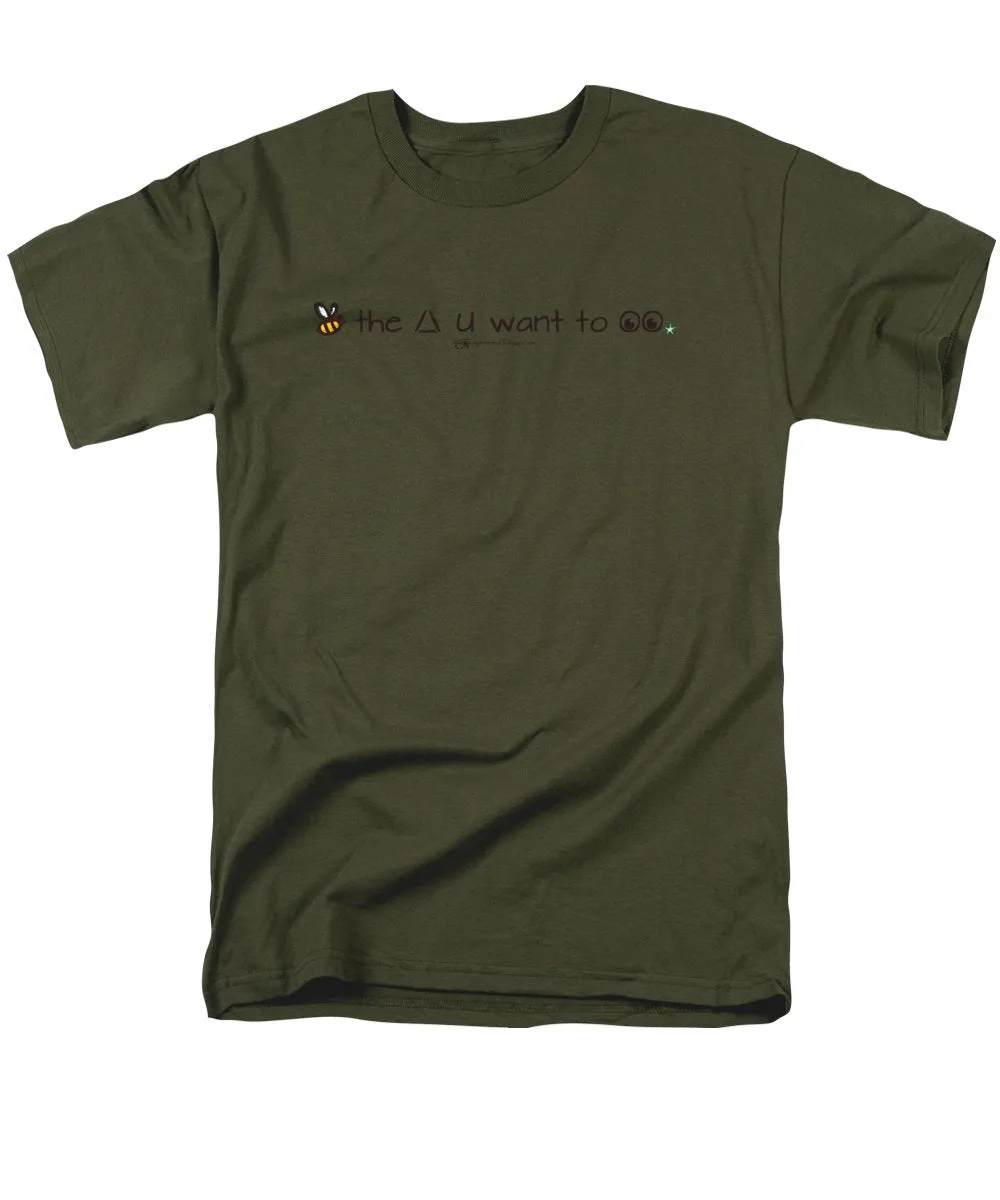 Bee The Chng You Want To See - Men's T-Shirt  (Regular Fit)