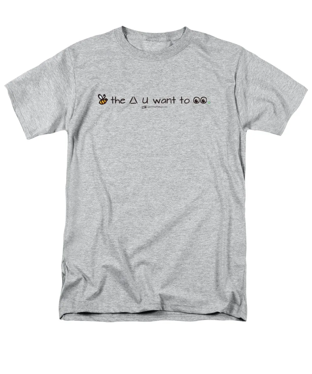 Bee The Chng You Want To See - Men's T-Shirt  (Regular Fit)