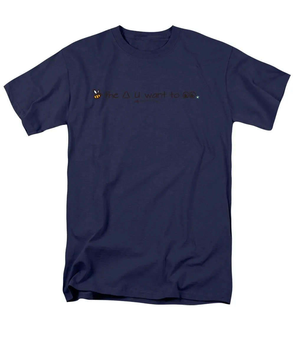 Bee The Chng You Want To See - Men's T-Shirt  (Regular Fit)