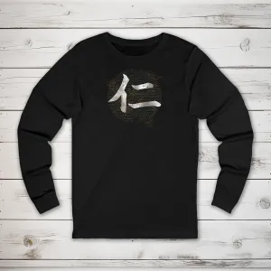 Benevolence Kanji Long Sleeve T-Shirt