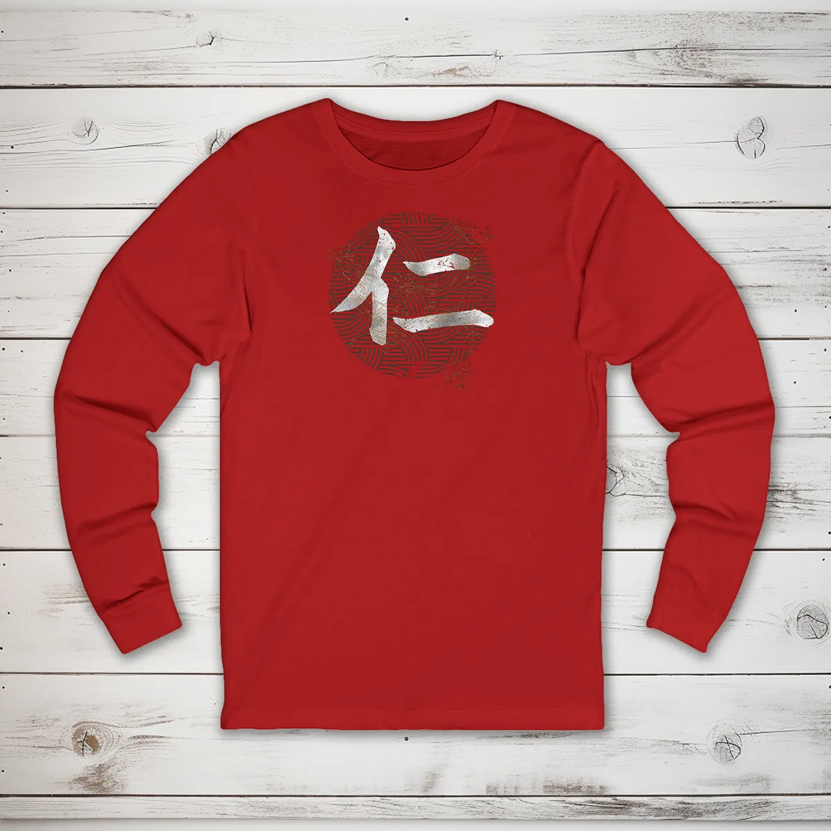 Benevolence Kanji Long Sleeve T-Shirt