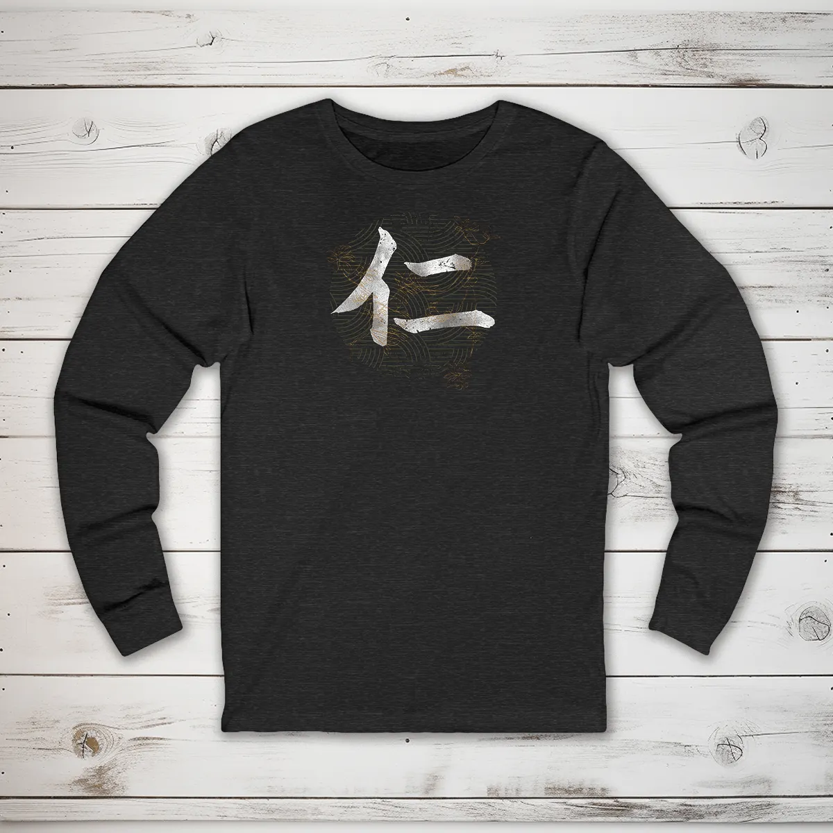 Benevolence Kanji Long Sleeve T-Shirt