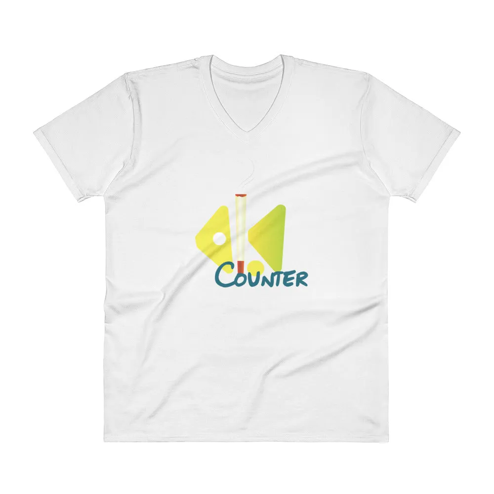 Bengali Lightweight Fashion V-Neck T-Shirt - Bar Counter