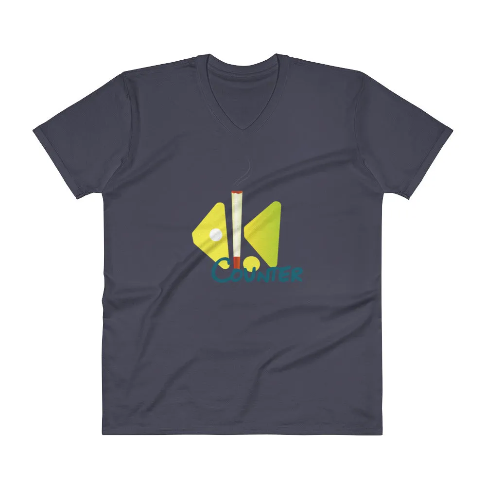 Bengali Lightweight Fashion V-Neck T-Shirt - Bar Counter