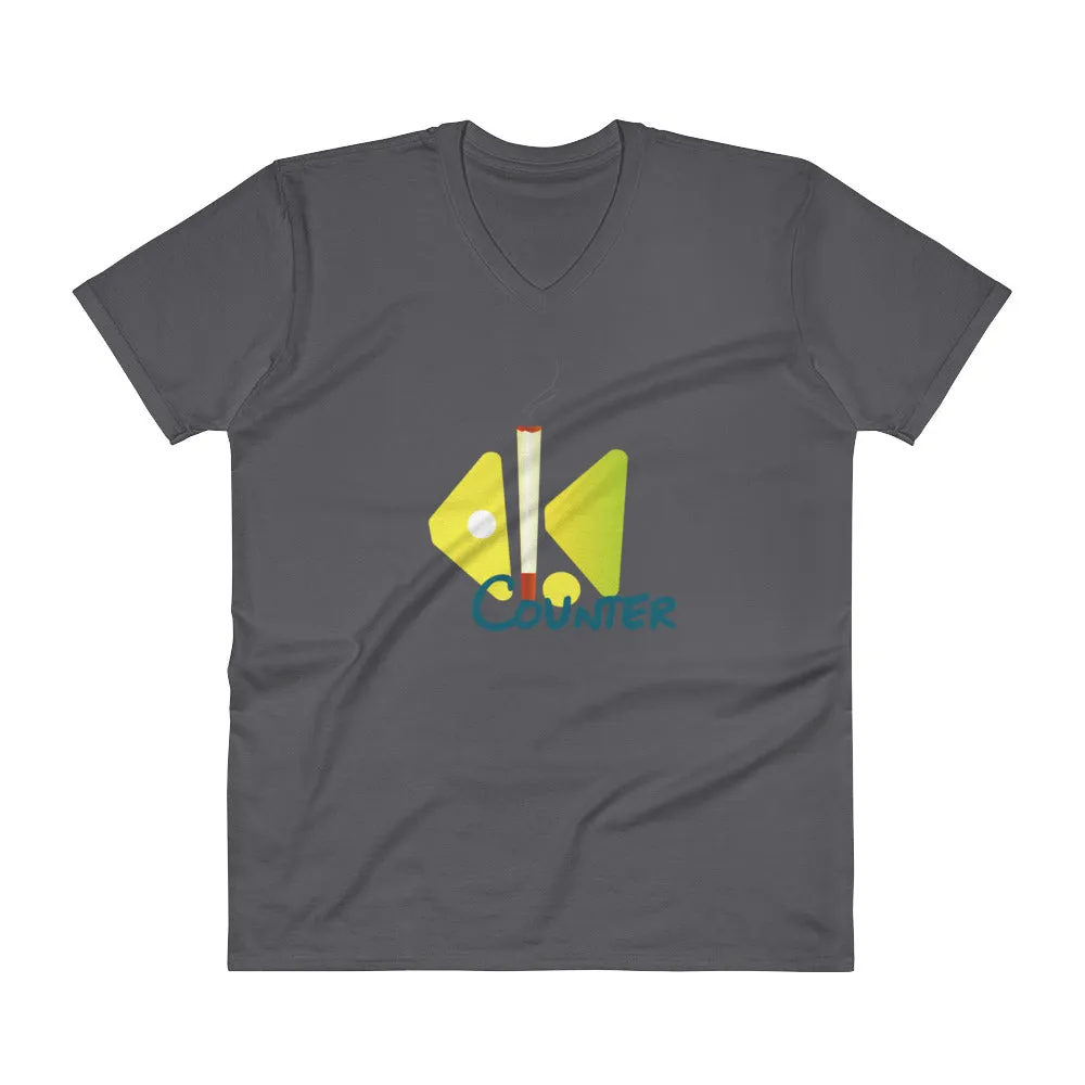 Bengali Lightweight Fashion V-Neck T-Shirt - Bar Counter
