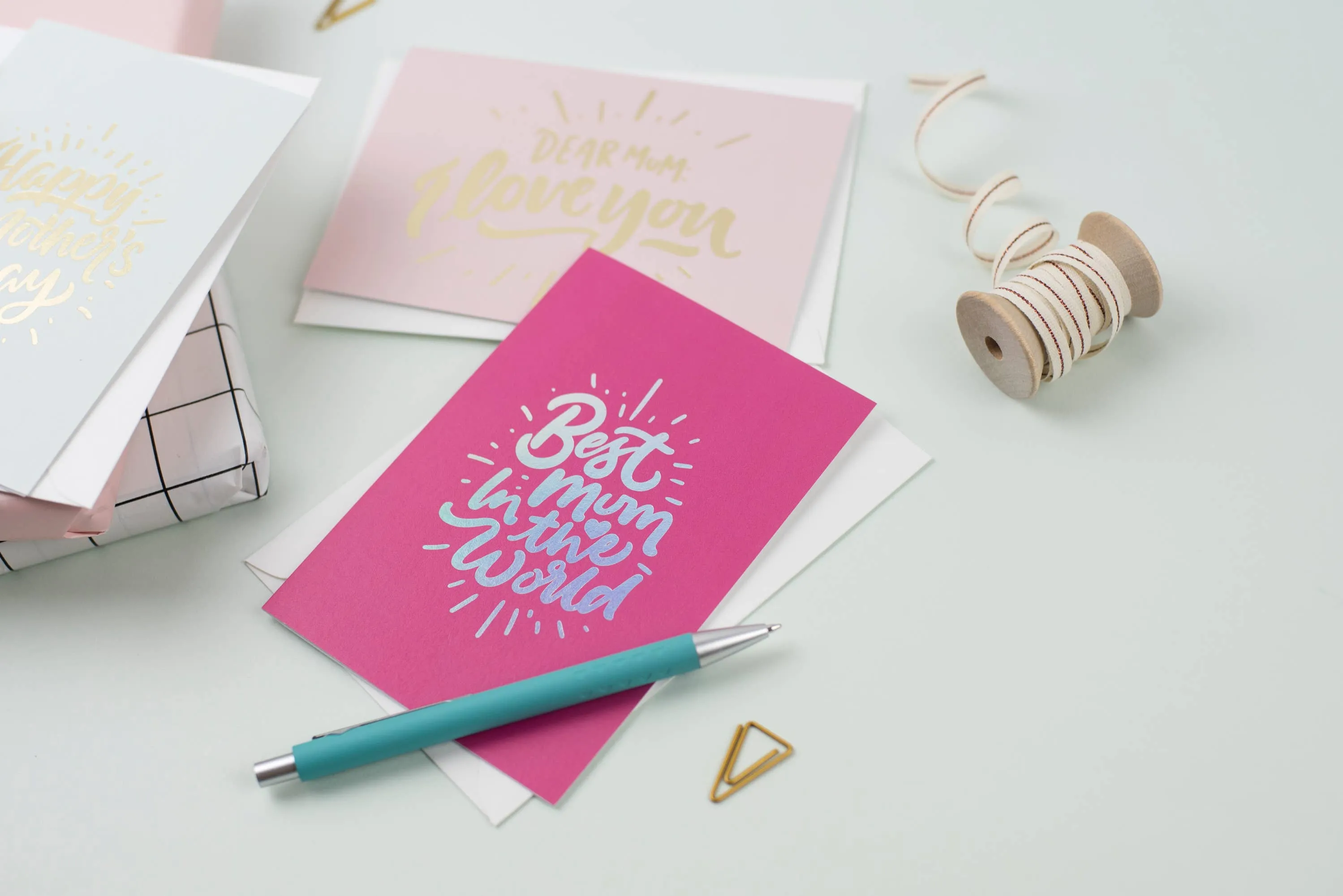 Best Mum in the World | Mother's Day Card | Greeting | Gift