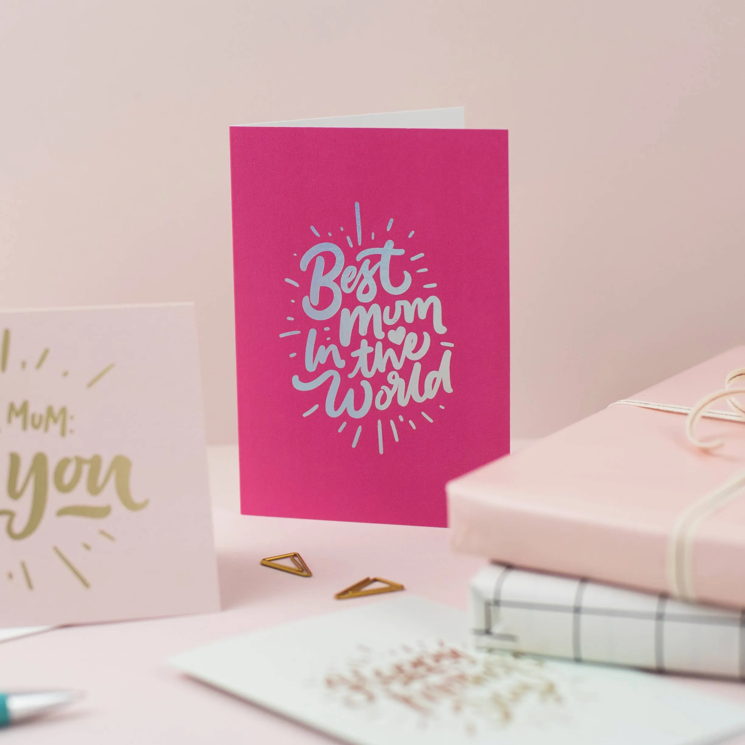 Best Mum in the World | Mother's Day Card | Greeting | Gift
