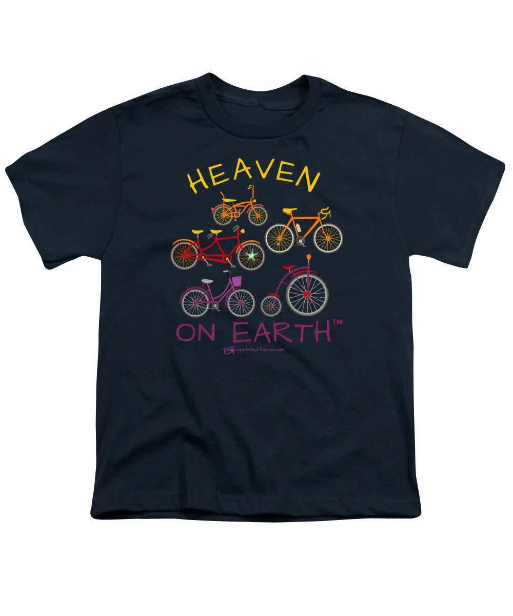Bicycles Heaven On Earth - Youth T-Shirt