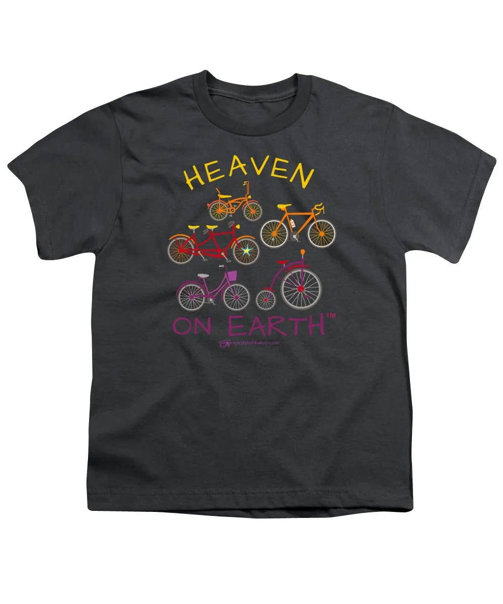 Bicycles Heaven On Earth - Youth T-Shirt