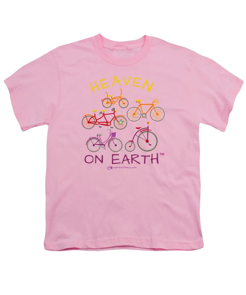 Bicycles Heaven On Earth - Youth T-Shirt