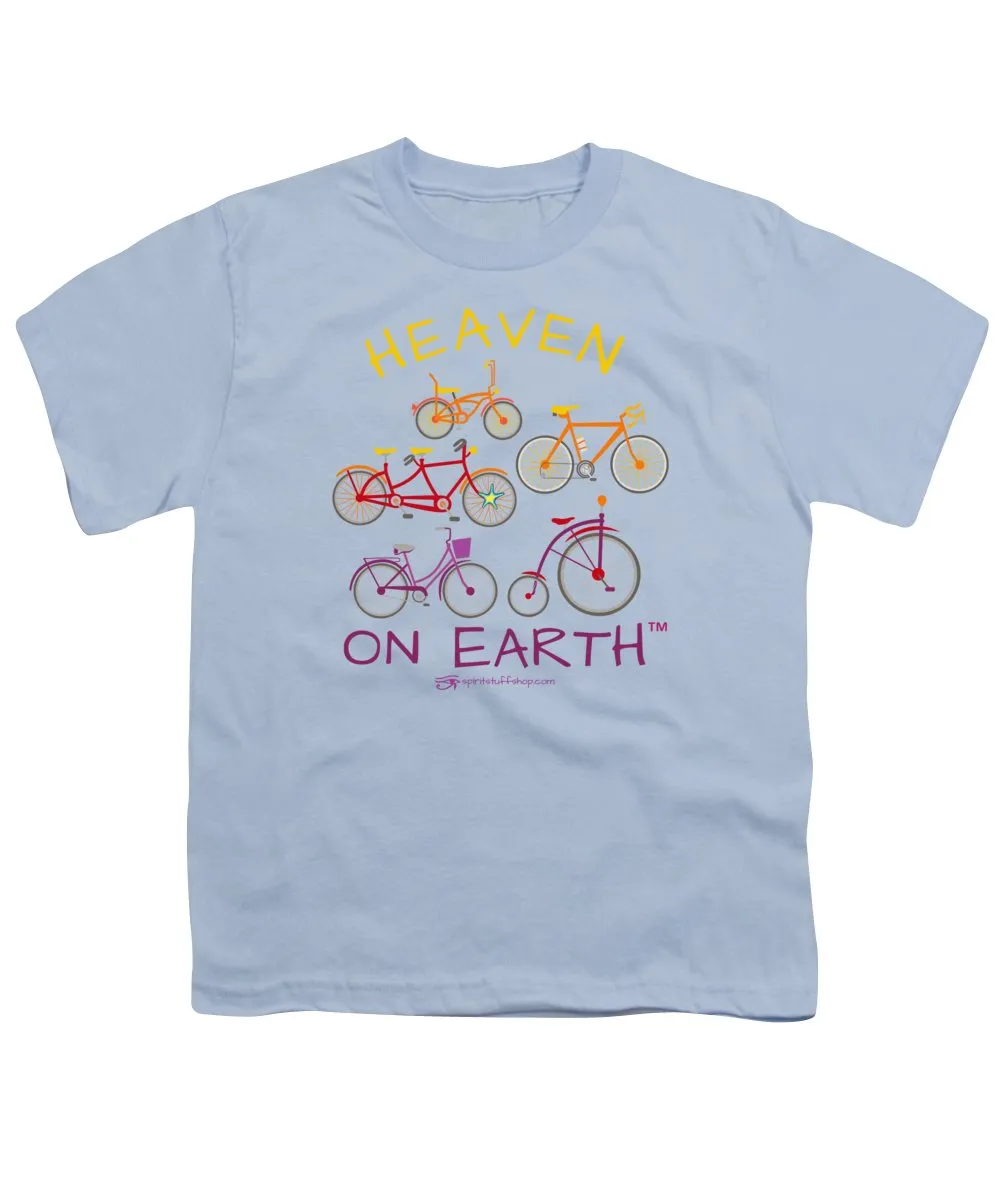 Bicycles Heaven On Earth - Youth T-Shirt