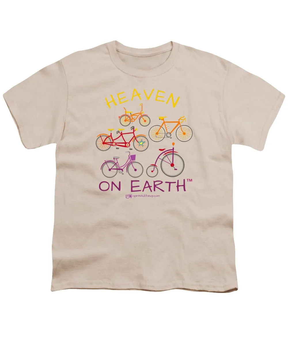 Bicycles Heaven On Earth - Youth T-Shirt
