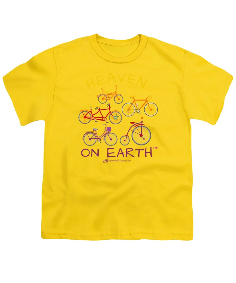 Bicycles Heaven On Earth - Youth T-Shirt