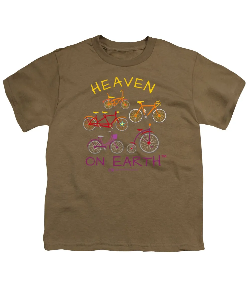 Bicycles Heaven On Earth - Youth T-Shirt