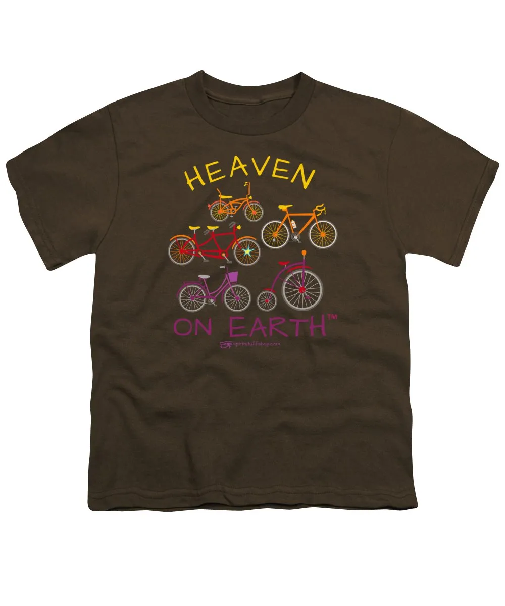Bicycles Heaven On Earth - Youth T-Shirt