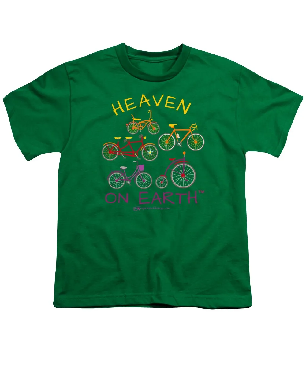 Bicycles Heaven On Earth - Youth T-Shirt