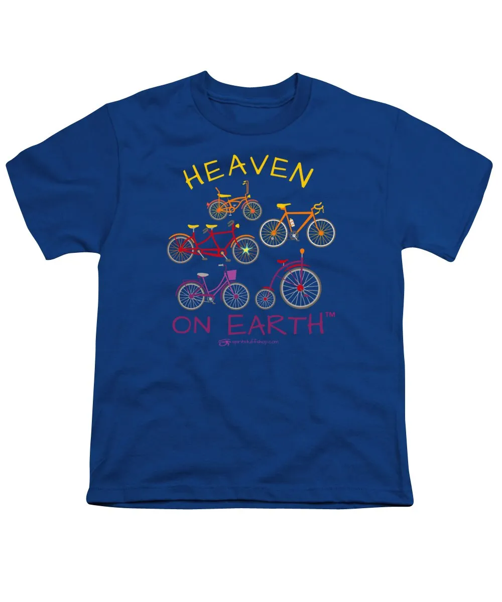 Bicycles Heaven On Earth - Youth T-Shirt