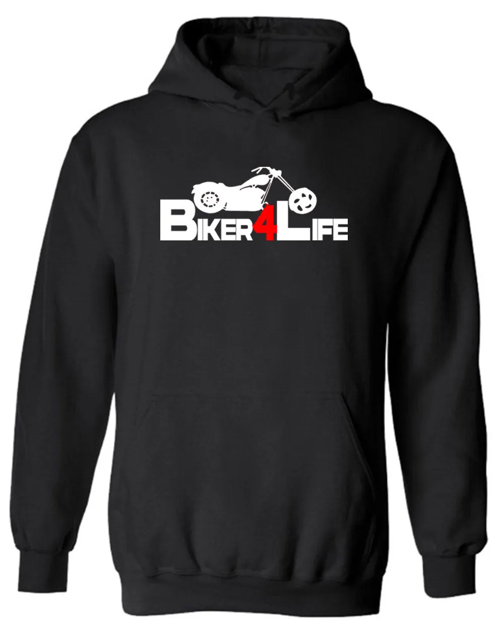 Biker for Life Hoodie Race Ride Hoodie Bike Motorcycle Hoodie
