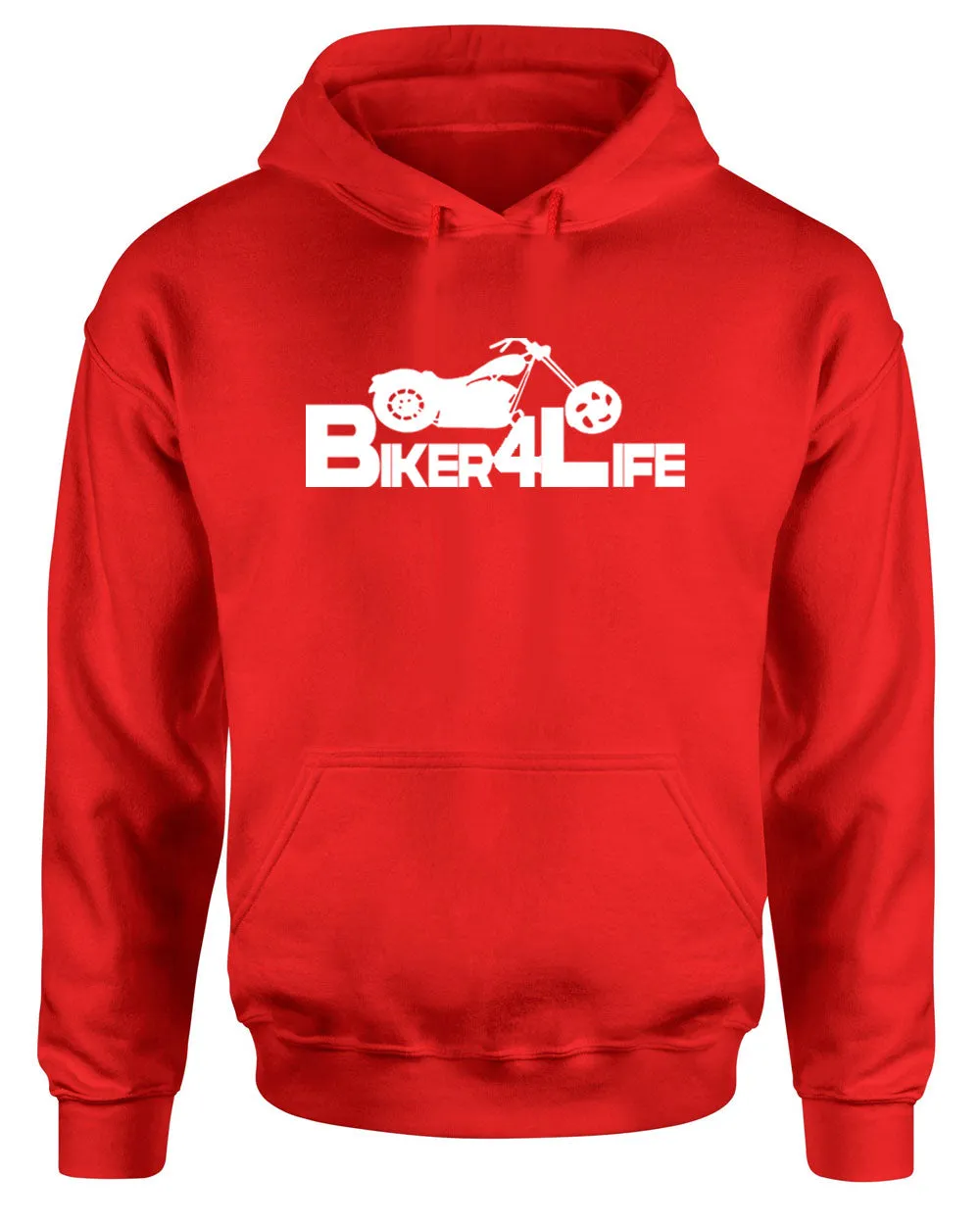 Biker for Life Hoodie Race Ride Hoodie Bike Motorcycle Hoodie