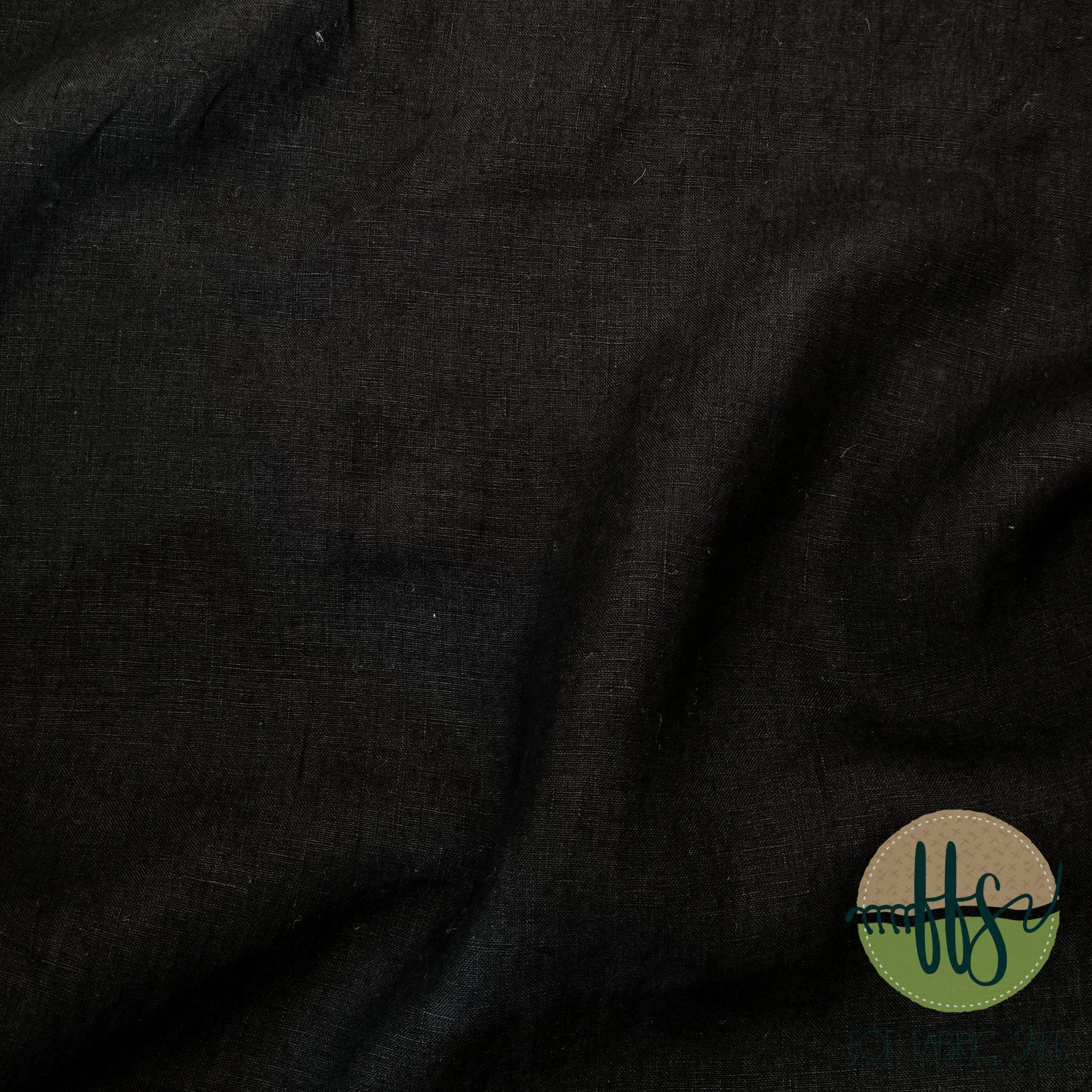 Black- 100% Linen