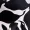 Black And White Leaf Print Strappy Wrap Top High Low Frill Hem Midi Dress