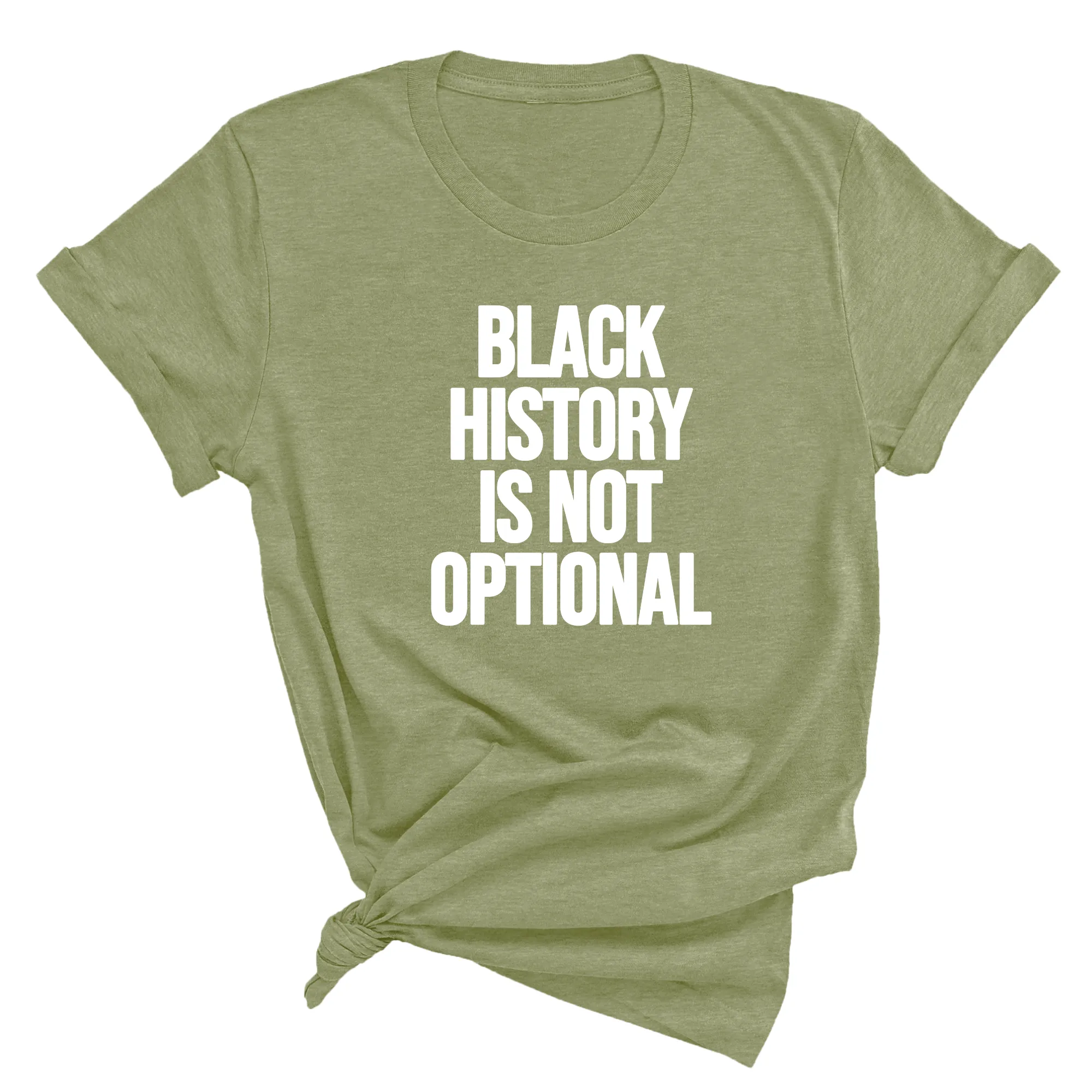 Black History is Not Optional Unisex Tee