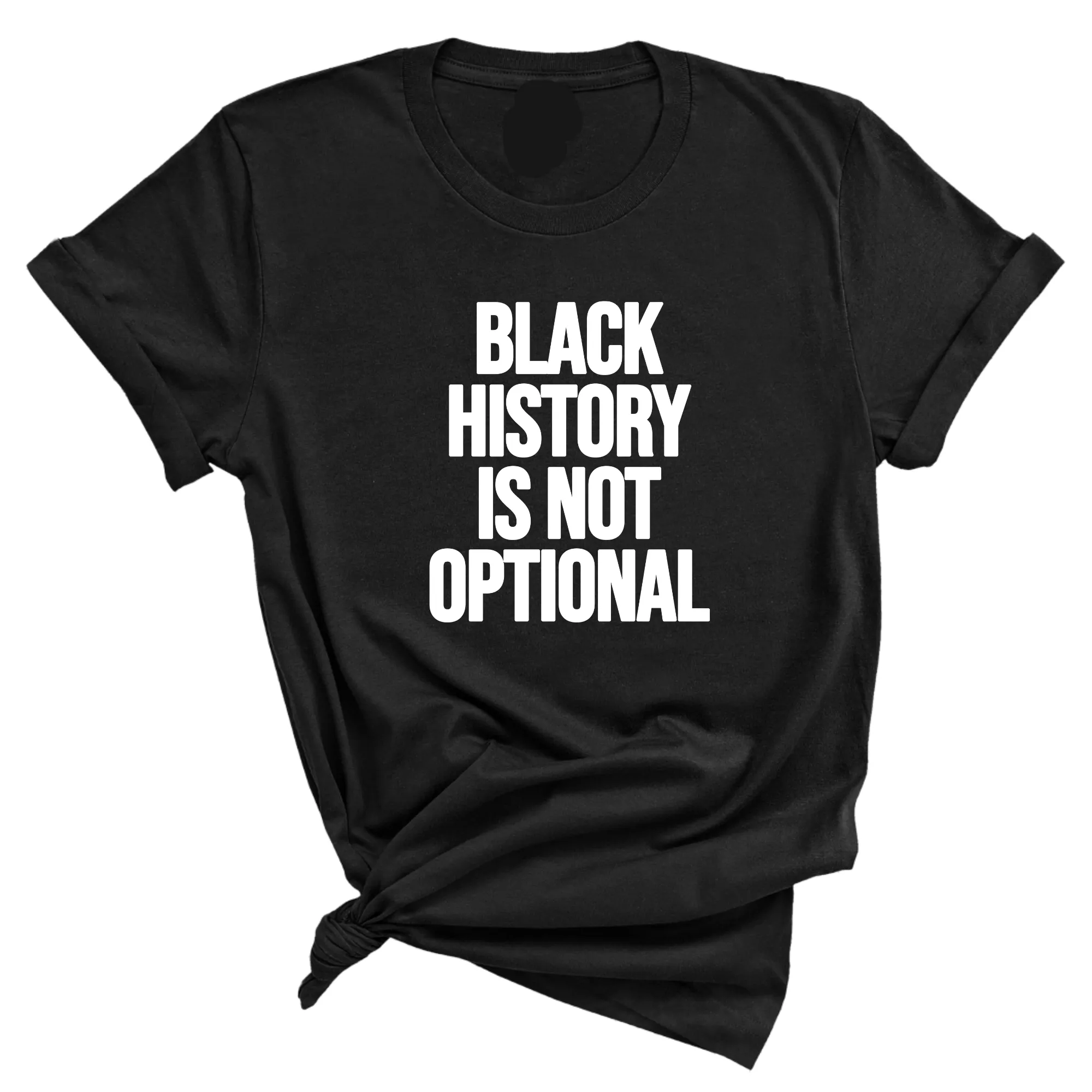 Black History is Not Optional Unisex Tee