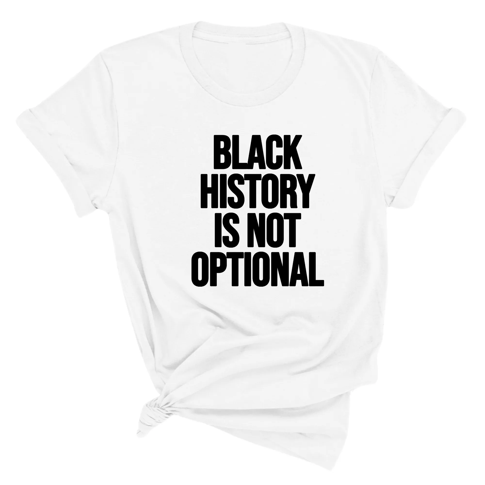 Black History is Not Optional Unisex Tee