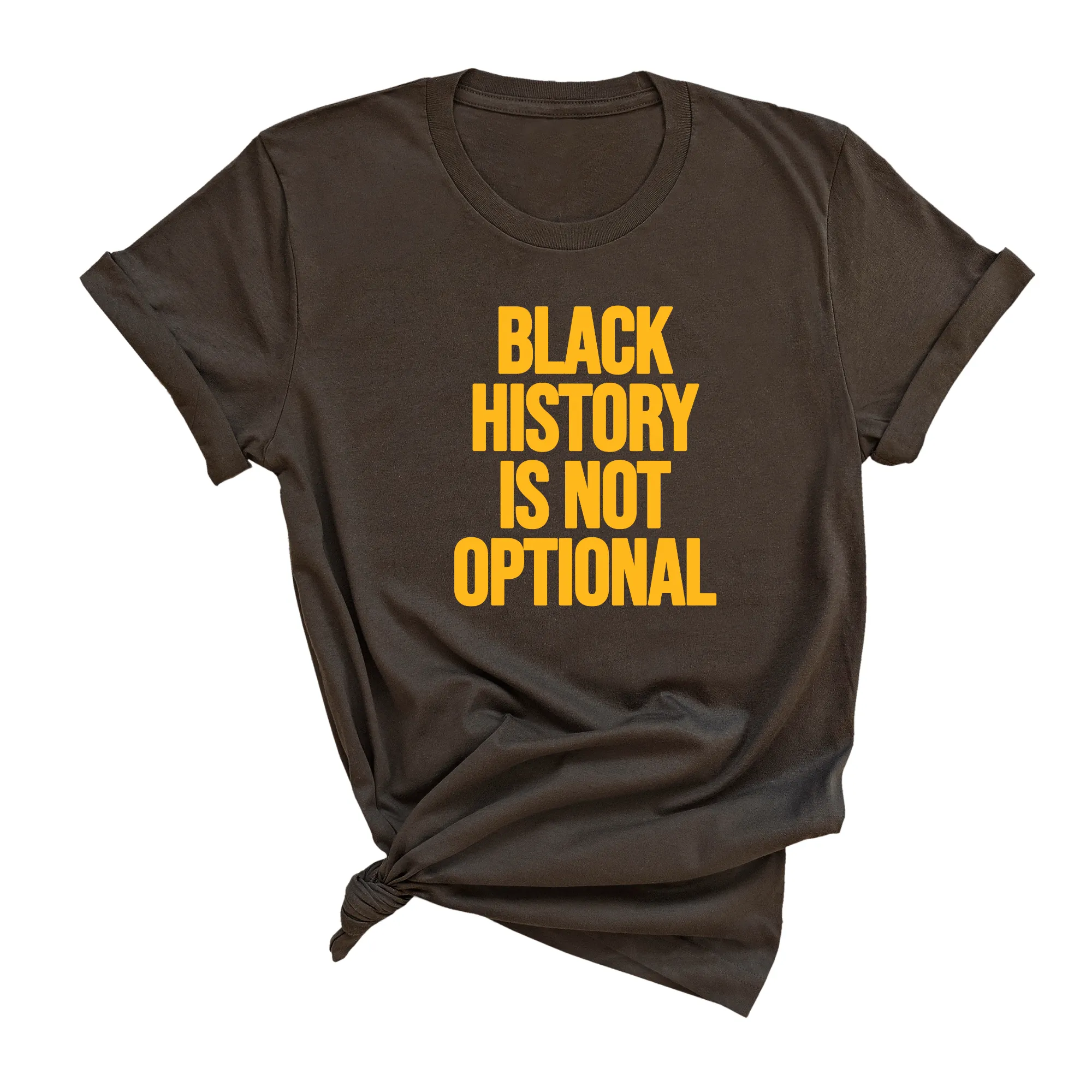 Black History is Not Optional Unisex Tee