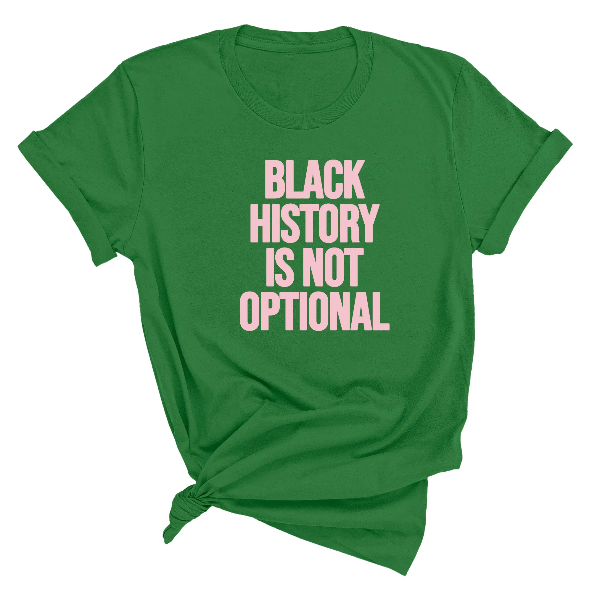Black History is Not Optional Unisex Tee