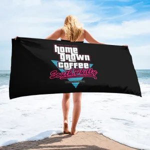 BLACK VC Towel