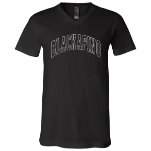 Blackapino Unisex Jersey V-Neck T-Shirt